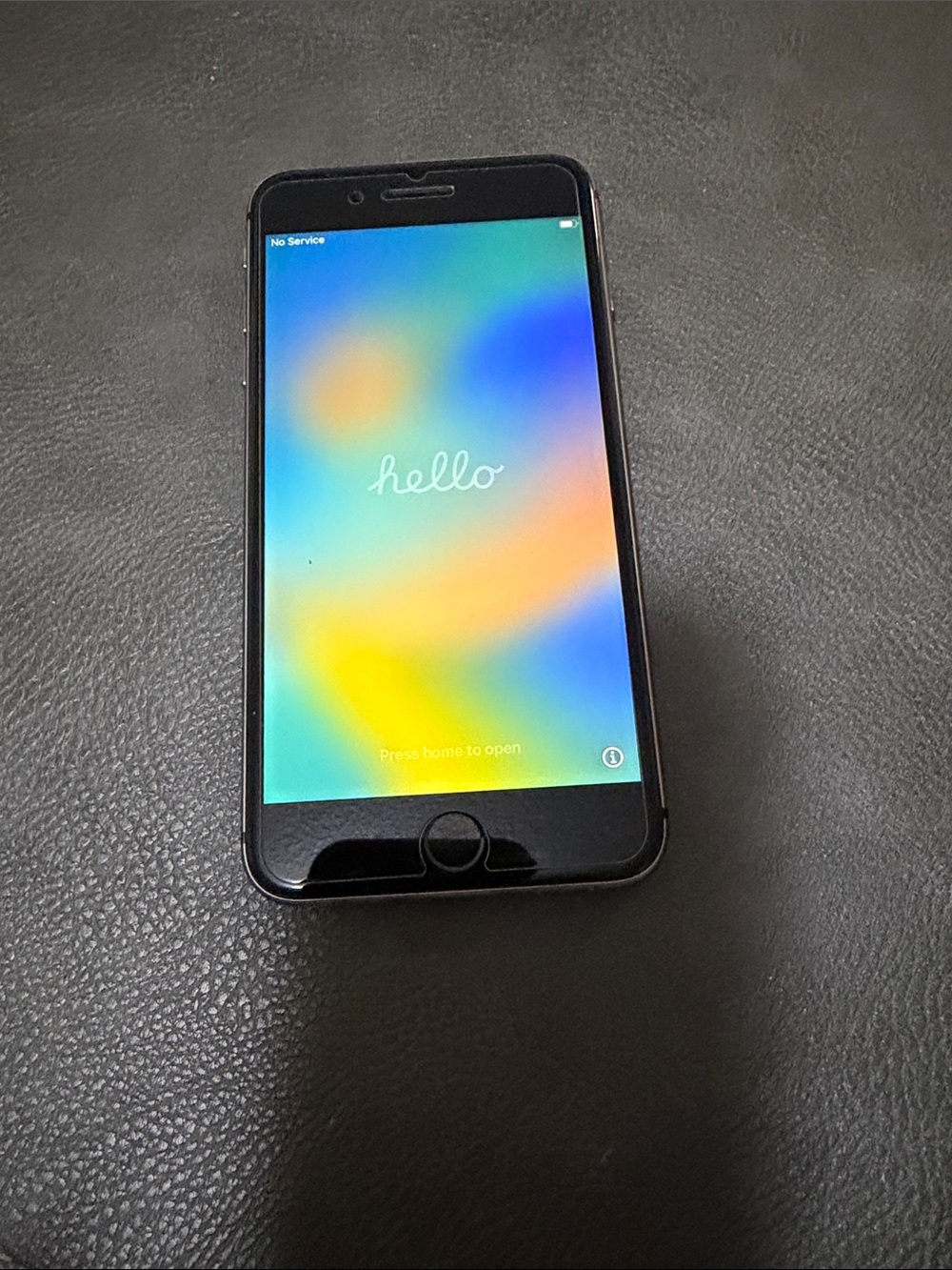 Apple iPhone in Black with Colorful Display